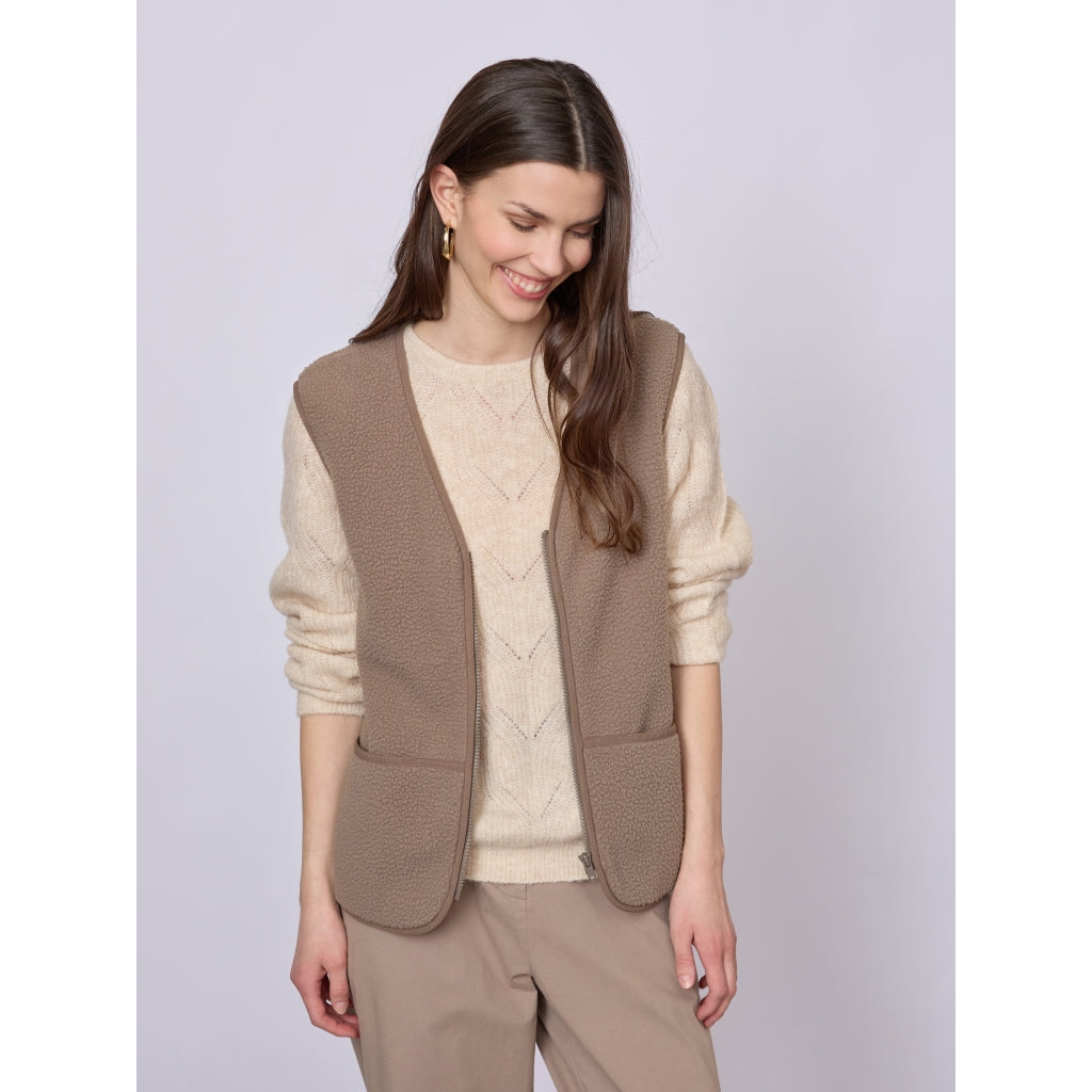 Redgreen Women RG_Leo Fleece Mørke Sand