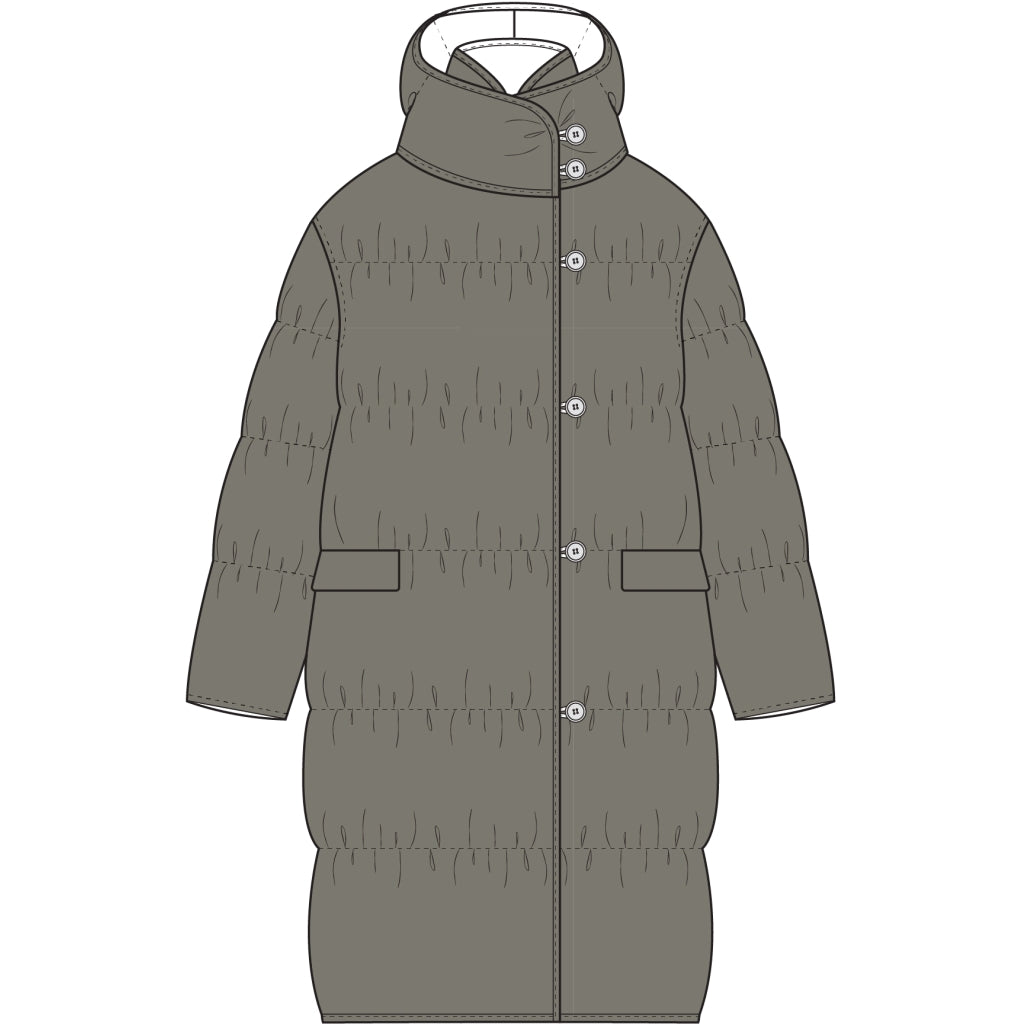 Redgreen Women RG_Sille Jackets and Coats Mørke Sand