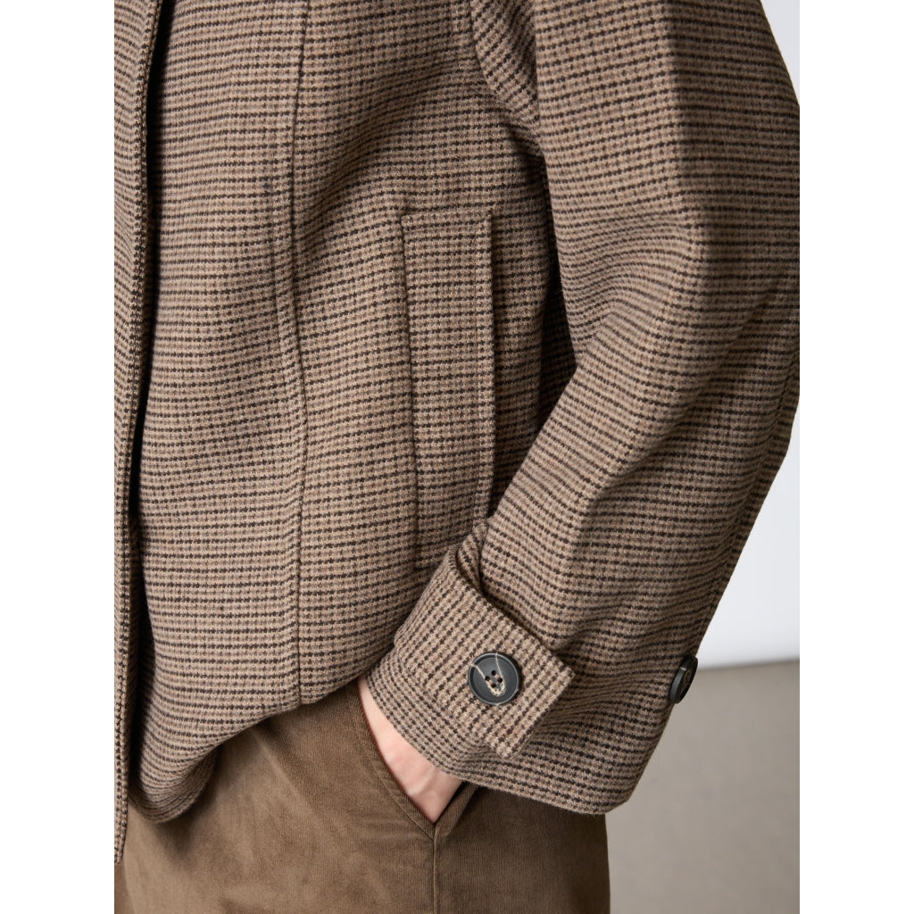 Redgreen Women RG_Sitta Checked Jackets and Coats 229 Dark Brown Check
