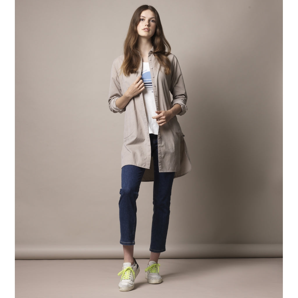 Sea Ranch Rosanne Skjorte Skjorter 1984 Cement