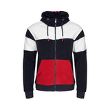 Sea Ranch Ross Stribet Teddy Jakke Fleece Mørk Navy/Pearl