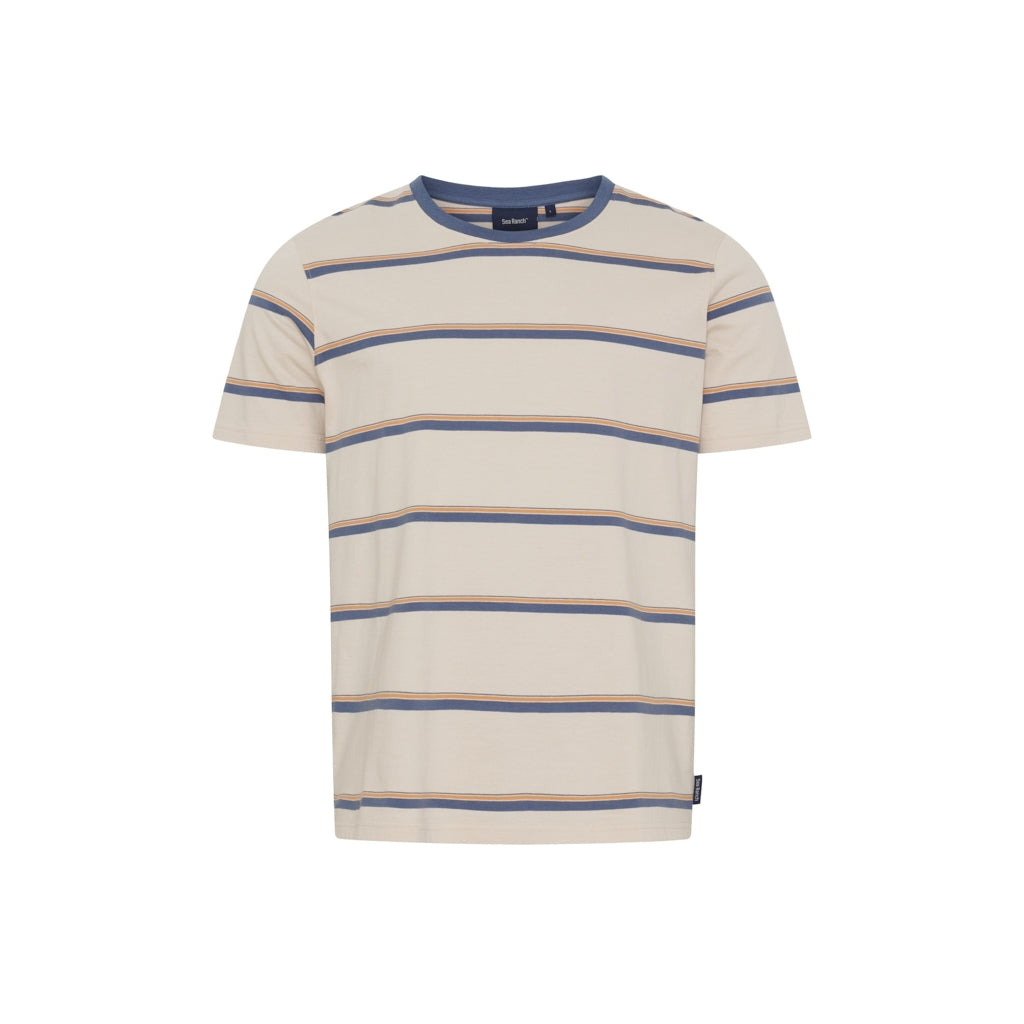 Sea Ranch SR_Dylan T-shirts 8009 Off White Multi stripe