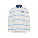 Sea Ranch SR_Fergus Langærmet Tee 1083 Pearl/Federal Blue