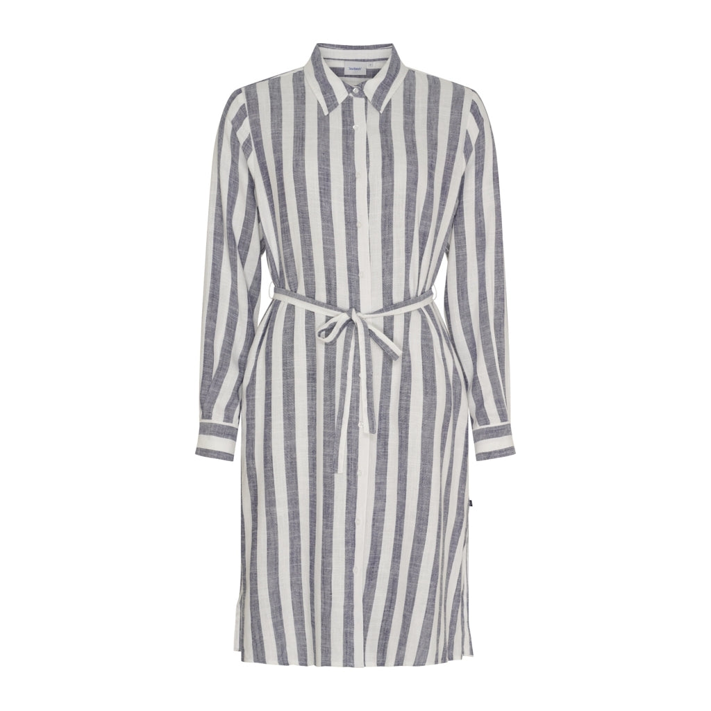 Sea Ranch SR_Georgina Dresses / Shirts Hvid/SR Navy