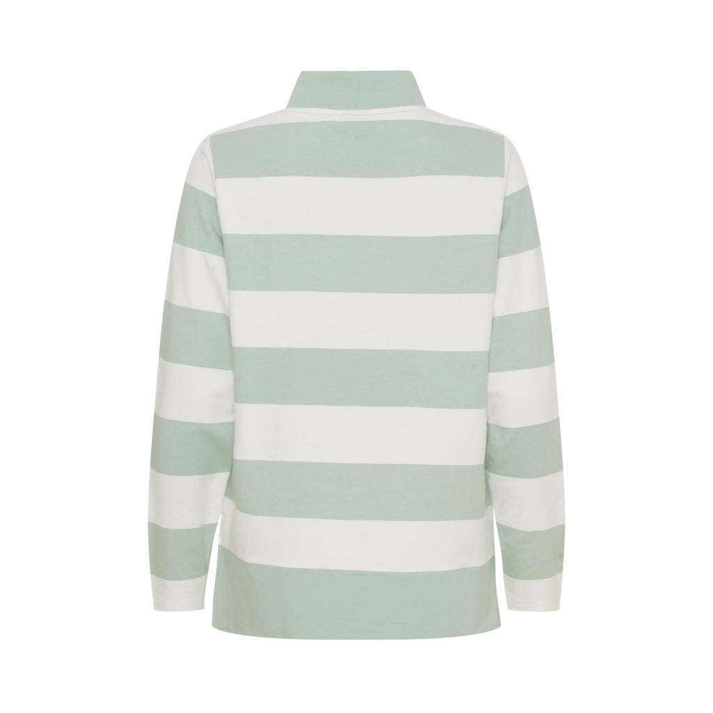 Sea Ranch SR_Tamira Sweatshirts 1099 Pearl / Pastel Green