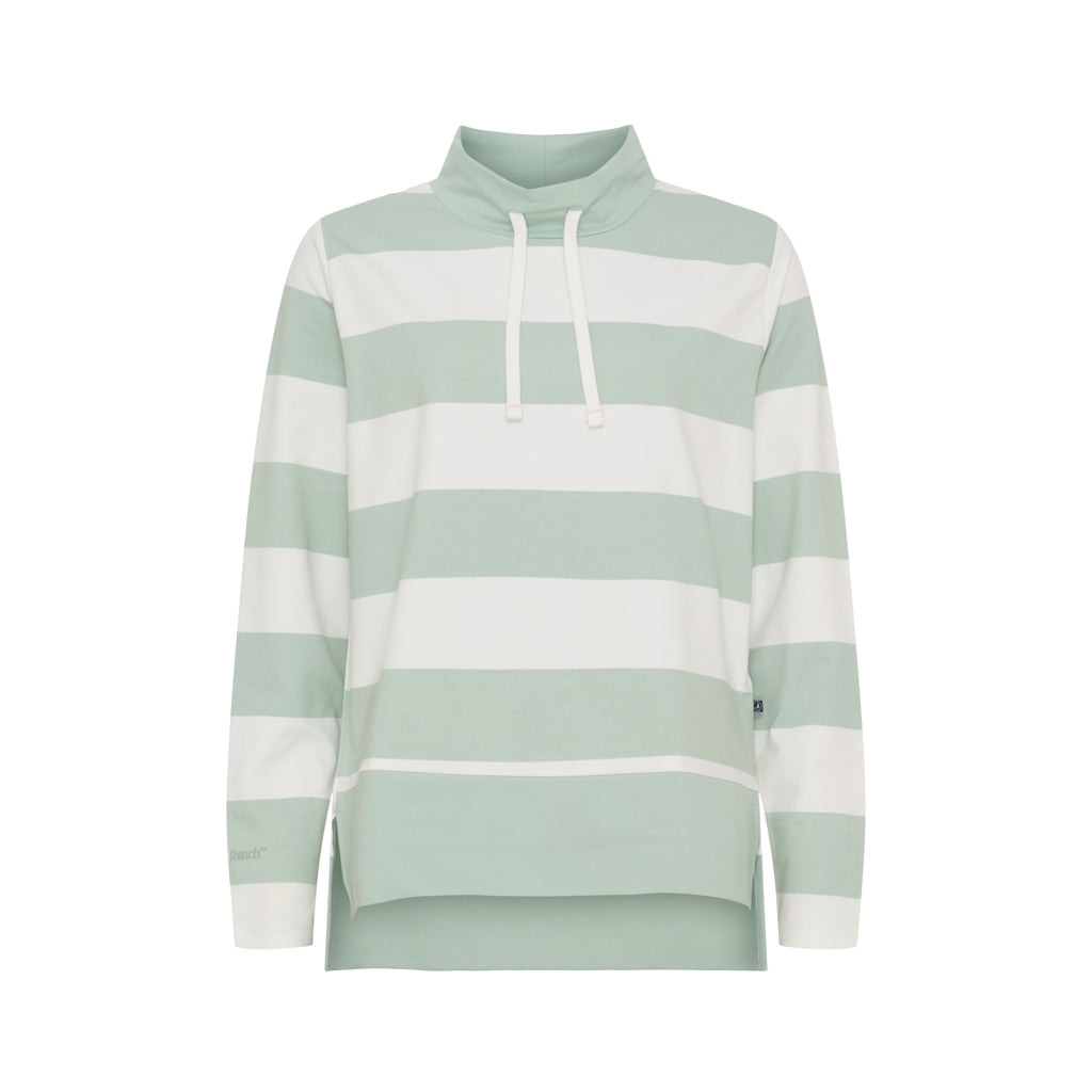 Sea Ranch SR_Tamira Sweatshirts 1099 Pearl / Pastel Green