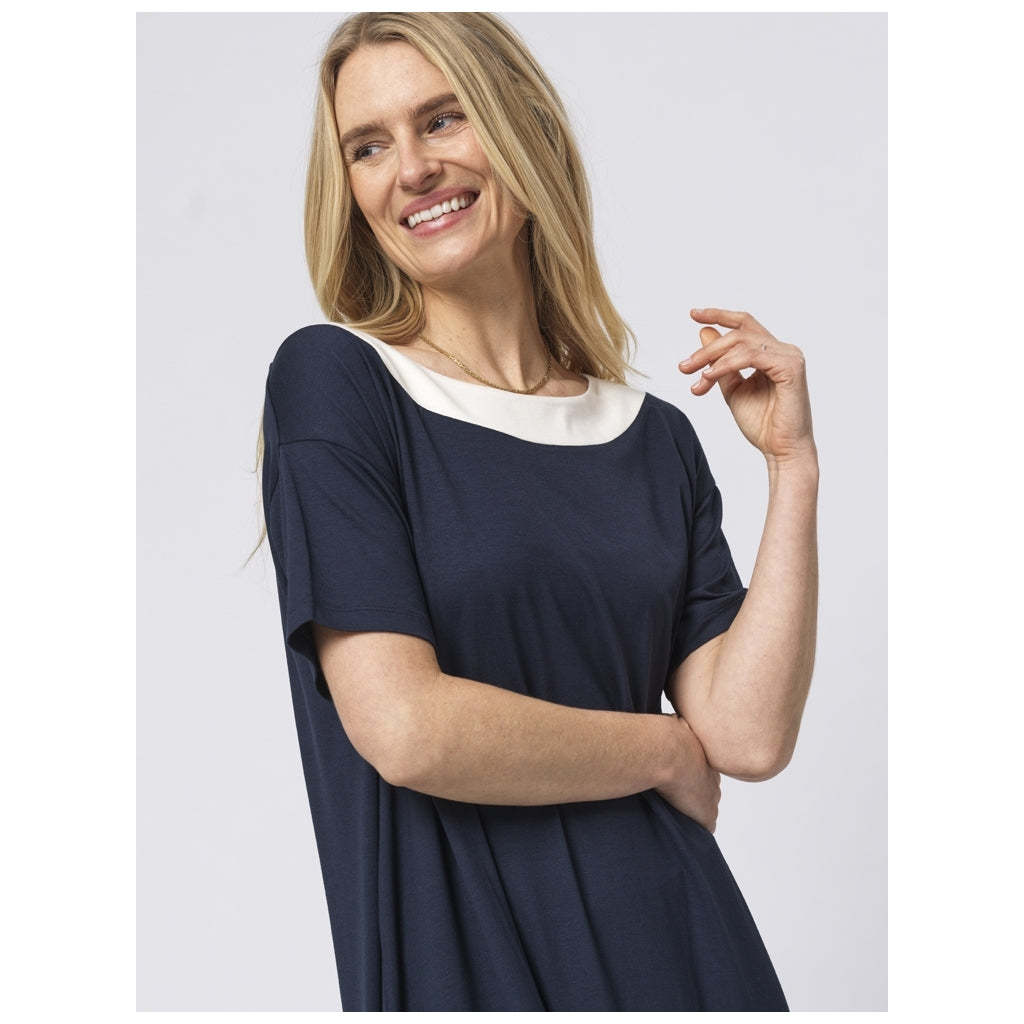 Sea Ranch SR_Viktoria Dresses / Shirts Mørk Navy