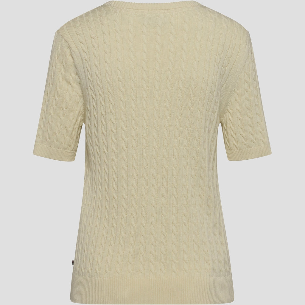 Redgreen Women Serena Cable Knit Strik Råhvid