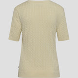 Redgreen Women Serena Cable Knit Strik Råhvid