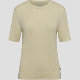 Redgreen Women Serena Cable Knit Strik Råhvid