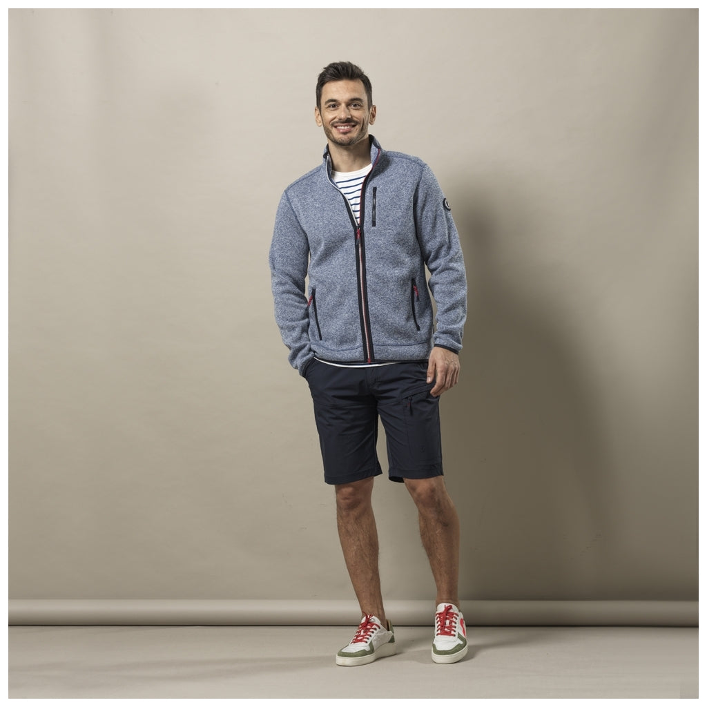 Sea Ranch Sid Fleece Jakke Fleece Jeans Blå