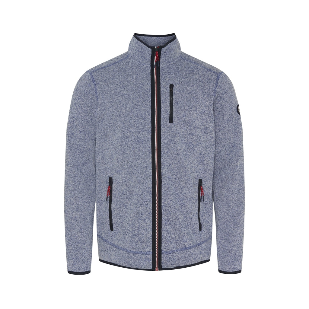 Sea Ranch Sid Fleece Jakke Fleece Jeans Blå