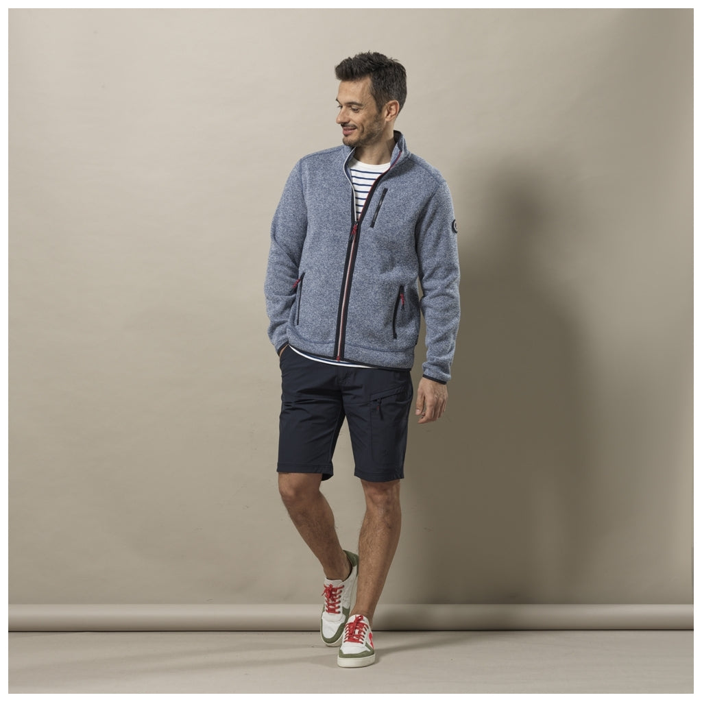 Sea Ranch Sid Fleece Jakke Fleece Jeans Blå