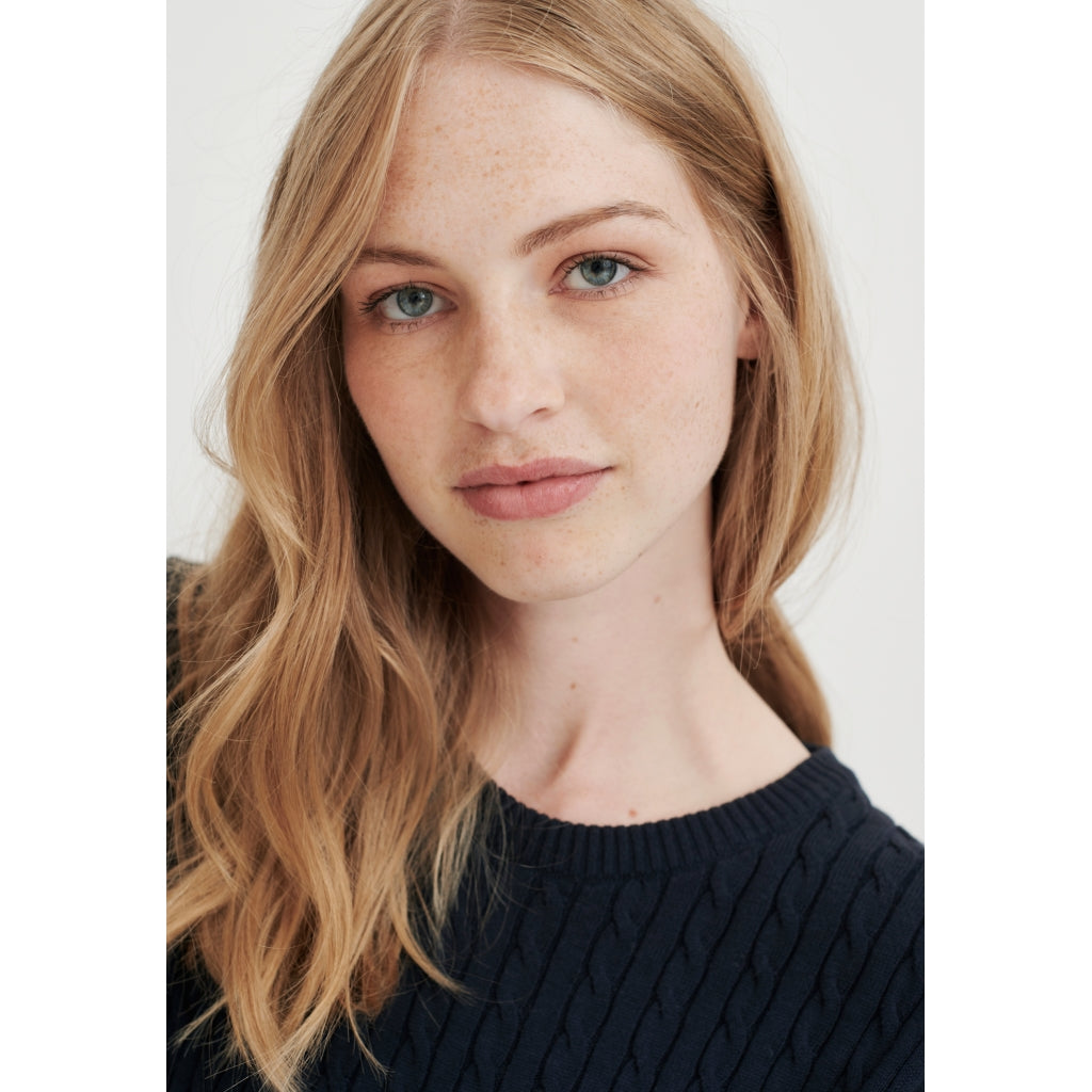 Redgreen Women Simone kabelstrik Strik 068 Navy