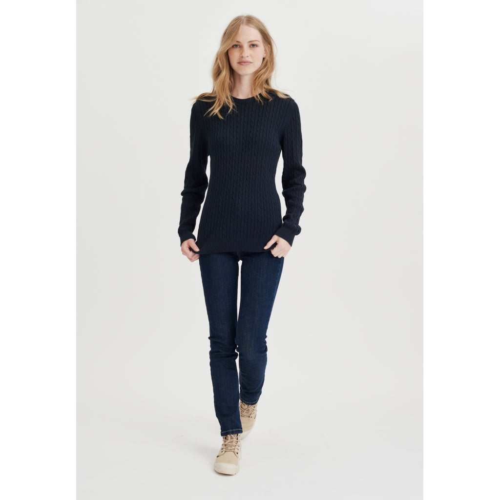 Redgreen Women Simone kabelstrik Strik 068 Navy