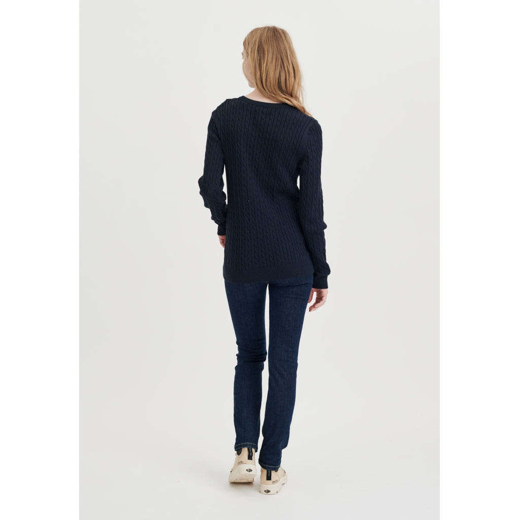 Redgreen Women Simone kabelstrik Strik 068 Navy