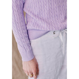 Redgreen Women Simone kabelstrik Strik 082 Lavendel