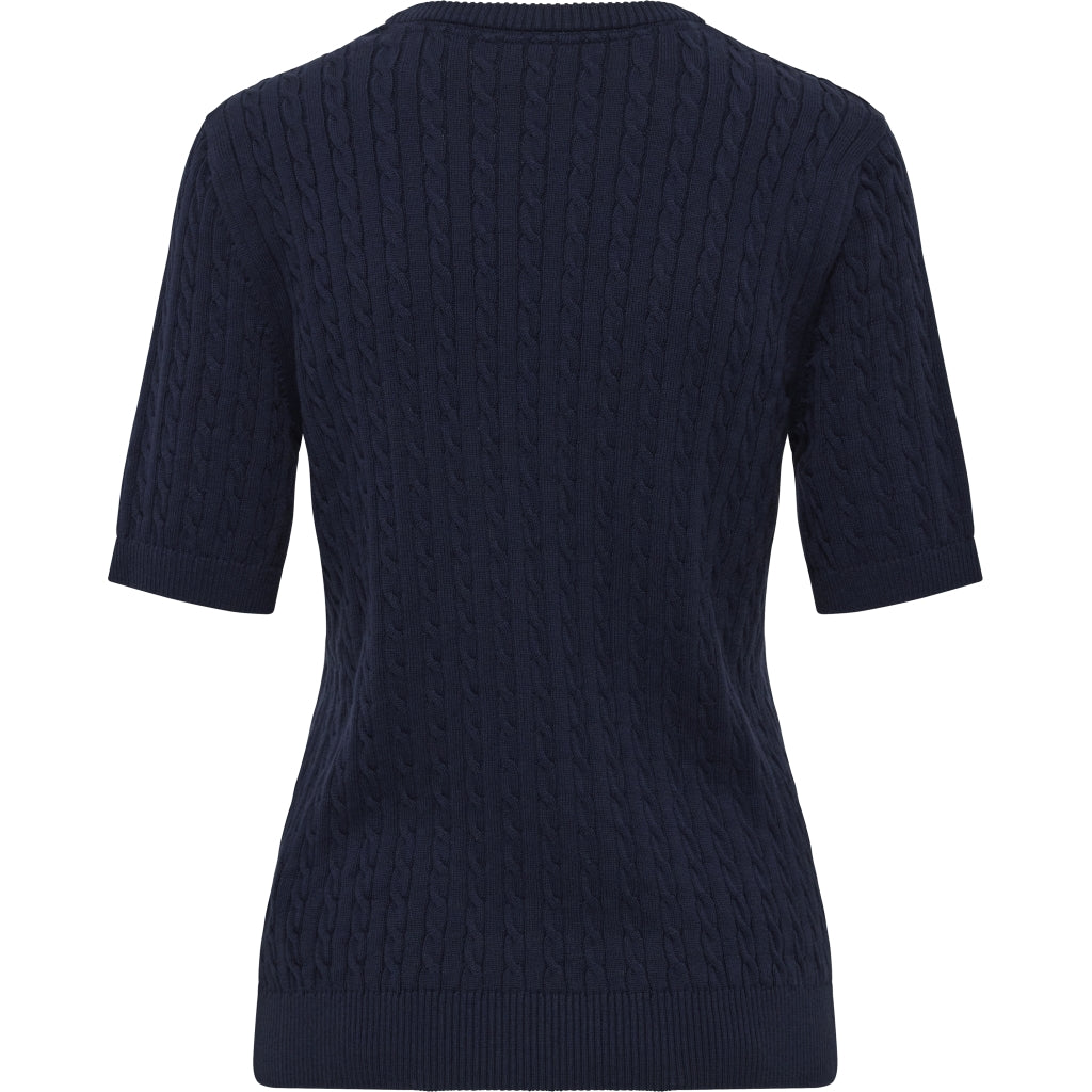 Redgreen Women Serena Cable Knit Strik 068 Navy