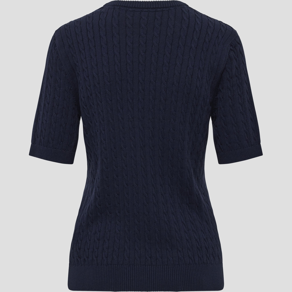 Redgreen Women Serena Cable Knit Strik 068 Navy