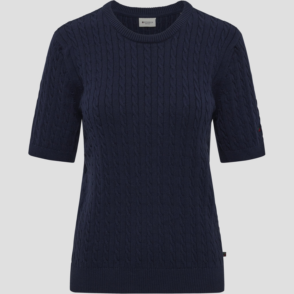 Redgreen Women Serena Cable Knit Strik 068 Navy