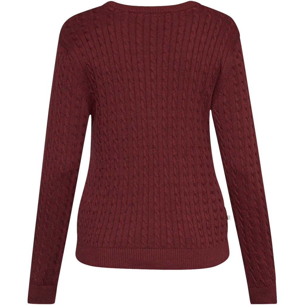 Redgreen Women Susan kabelstrik Strik 481 Eggplant Melange