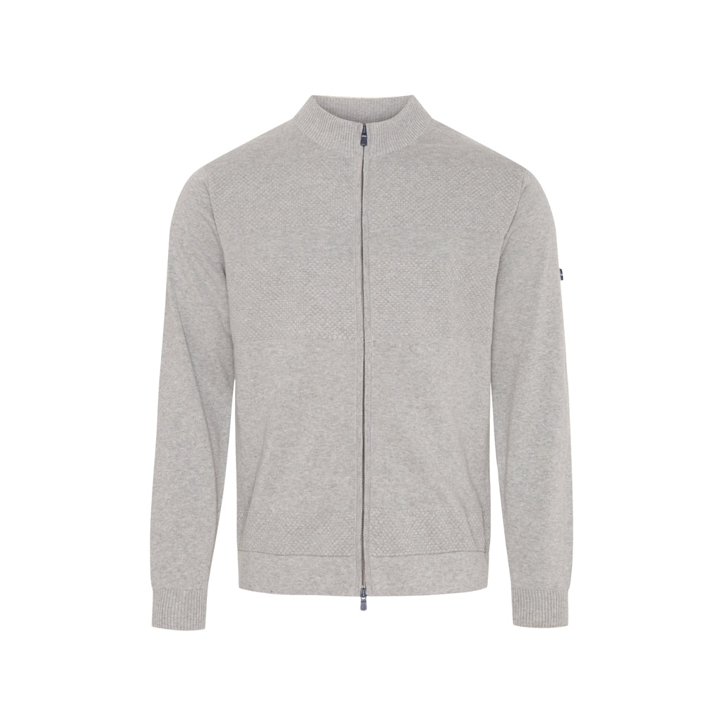 Sea Ranch Tobias Strik Cardigan Strik Grå Melange