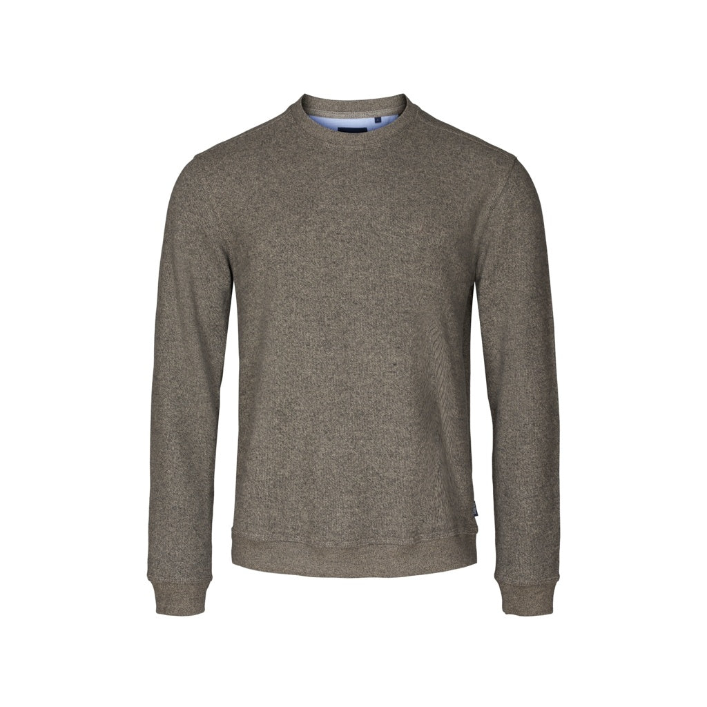 Sea Ranch Winston Langærmet Sweatshirt Sweatshirts Olive Melange
