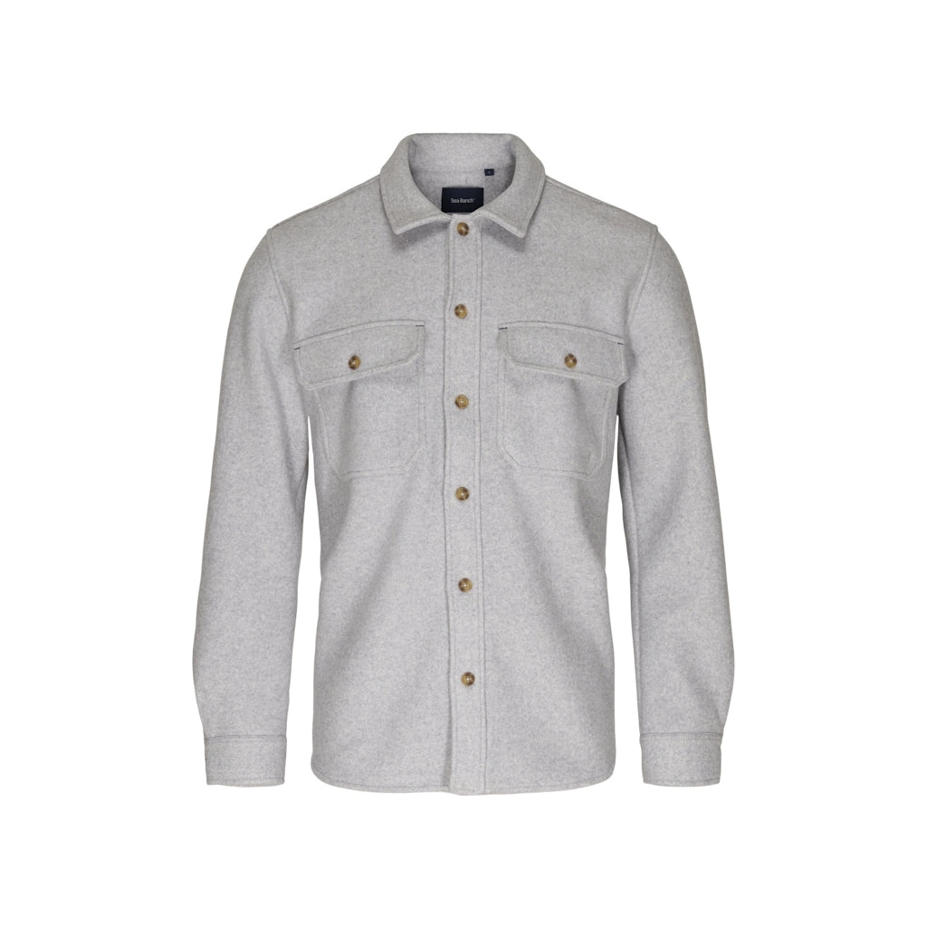 Sea Ranch Barney Overshirt Jackets and Coats Grå Melange