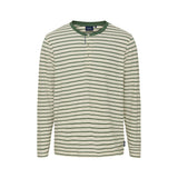 Sea Ranch Bernard T-shirt Langærmet Tee 5027 Ecru/Duck Green