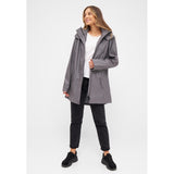 Sea Ranch Brooke Solid Regnjakke Jackets and Coats Beton