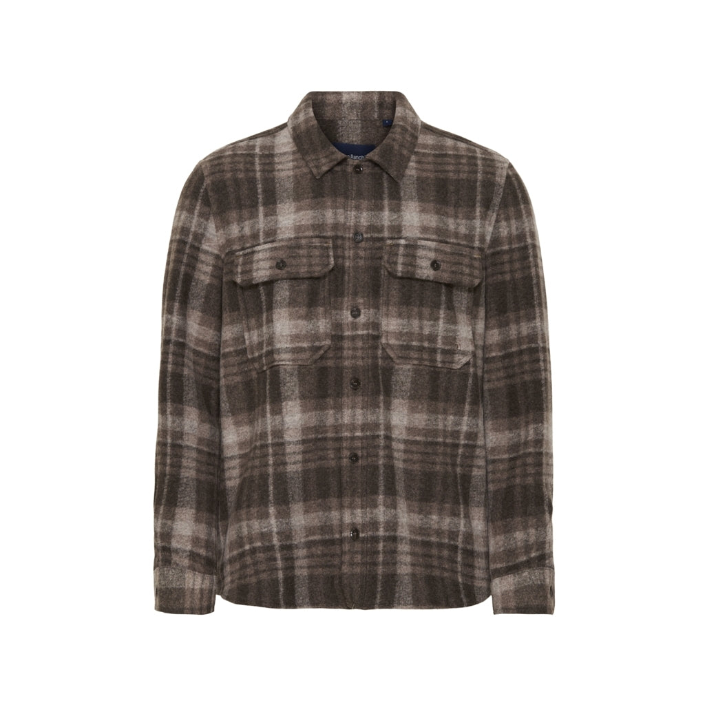 Sea Ranch Buster Overshirt Jackets and Coats Mørkebrun