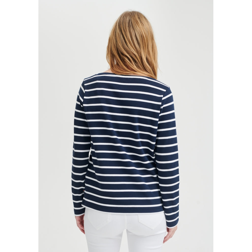 Redgreen Women Catalina langærmet t-shirt Langærmet Tee 168 Navy Stripe