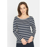 Redgreen Women Catalina langærmet t-shirt Langærmet Tee 168 Navy Stripe