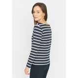 Redgreen Women Catalina langærmet t-shirt Langærmet Tee 168 Navy Stripe