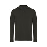Sea Ranch Christoffer Pique Hood Sweatshirts Mørke Olive Grøn