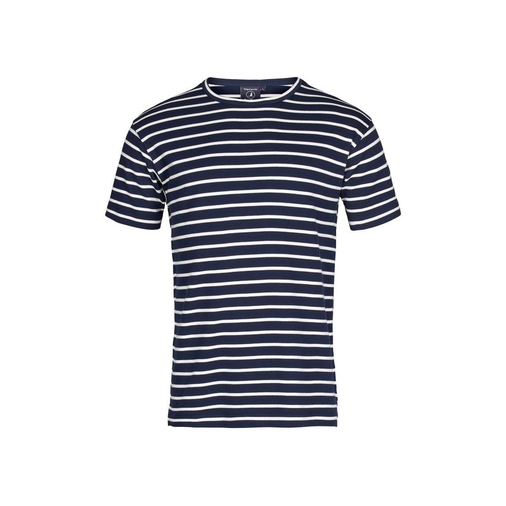 Sea Ranch Ebeltoft Stribet Kortærmet T-shirt T-shirts SR Navy/Ecru