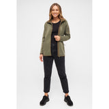 Sea Ranch Eleana Fleece Fleece Militær Grøn