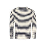 Sea Ranch Hugo Stribet Langærmet T-shirt Langærmet Tee Ecru/SR Navy
