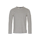 Sea Ranch Hugo Stribet Langærmet T-shirt Langærmet Tee Ecru/SR Navy