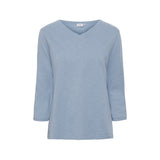 Sea Ranch Kaya 3/4 ærme t-shirt T-shirts Blå