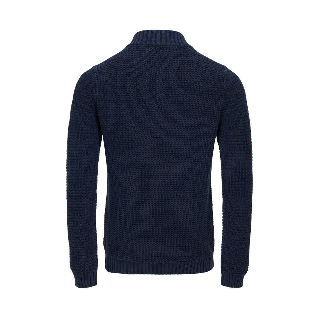 Sea Ranch Lance Knit Half Zip Strik Mørk Navy