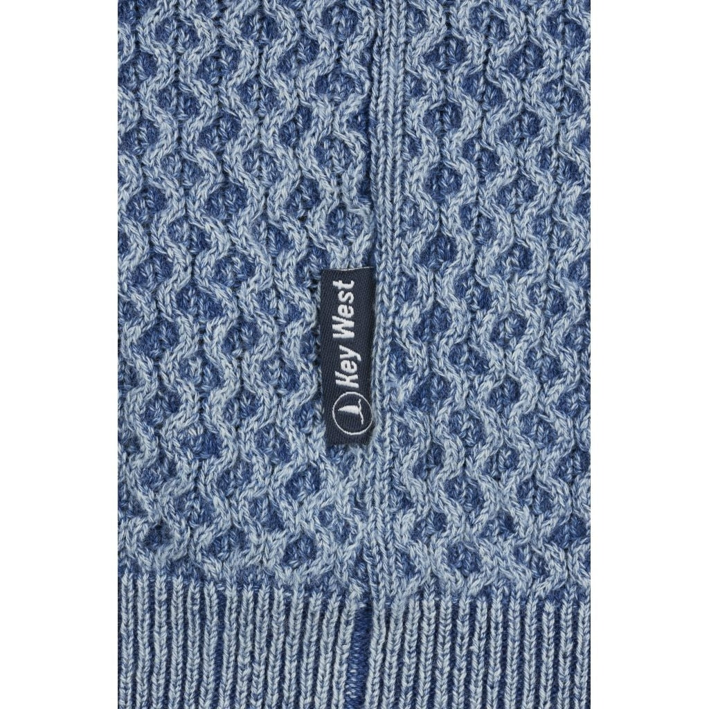 Sea Ranch Lou Anne Langærmet Cardigan Sweatshirts Himmelvask