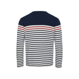 Sea Ranch Louie T-shirt Langærmet Tee SR Navy/SR Rød/Pearl