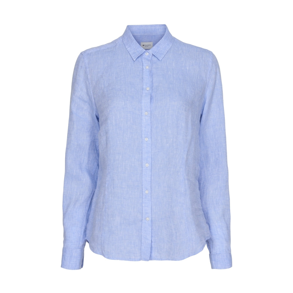 Redgreen Women Ofelia skjorte Skjorter Lyseblå Melange