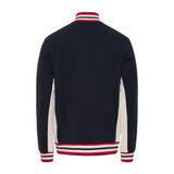 Sea Ranch Paul Sweat Zip Sweatshirts Mørk Navy/Pearl