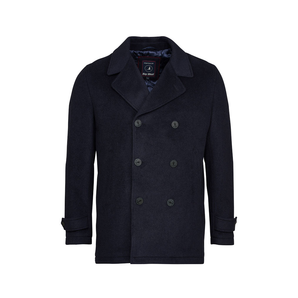 Sea Ranch Robin Uld Mix Jakke Jackets and Coats Mørk Navy