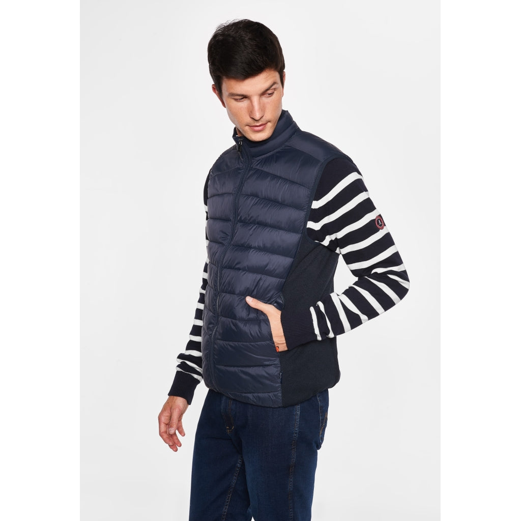 Sea Ranch Sebbe Polstret Vest Veste Mørk Navy