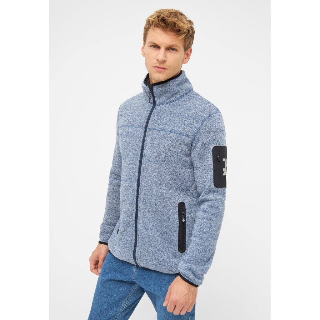 Sea Ranch Sidney Fleece Jakke Fleece Jeans Blå