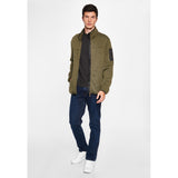 Sea Ranch Sidney Fleece Jakke Fleece Mørke Olive Grøn Melange