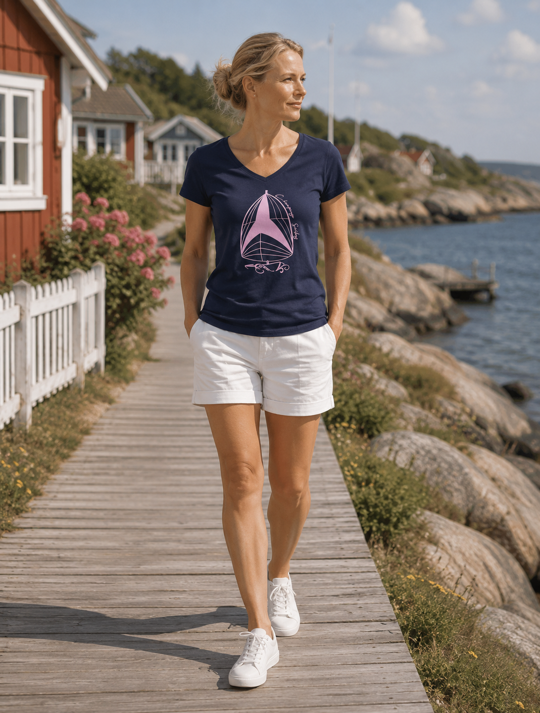 Asta Tee - SR Navy